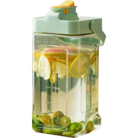 3,5-Liter-Kühlbehälter für Kaltgetränke wie Säfte und andere Getränke, großes Fassungsvermögen für den Hausgebrauch. (1/5)