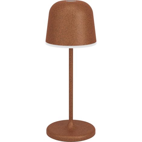 Lámpara portátil eglo manera-s sin cable regulable 20 cm