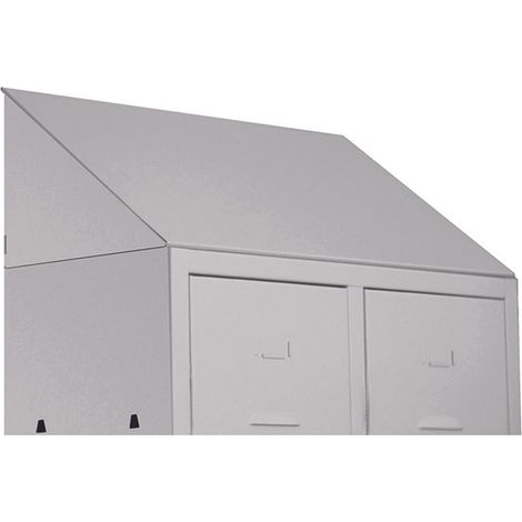 1PZ TETTO INCLINATO PER ARMADIO SPORCO/PULITO - 2 ante, cm.50x50