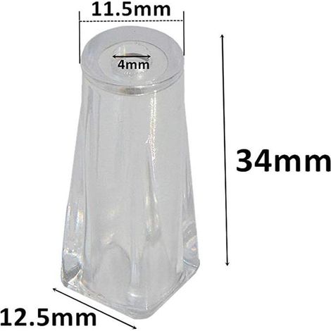 Ensemble de 10 accessoires pour stores vénitiens, comprenant un pendentif transparent, un cordon de tirage, une clochette suspendue et des accessoires de support de poids.