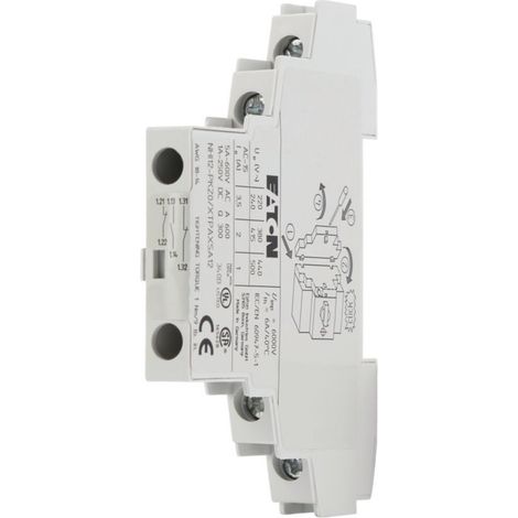 Eaton 072895 NHI12-PKZ0 Hilfsschalter 250 V/DC 3.5 A 1 Schließer, 2 Öffner 1 St. (1/5)