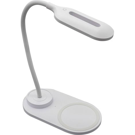 Lampe LED avec chargeur sans fil pour Smartphones Denver Electronics LQI-55 (1/5)