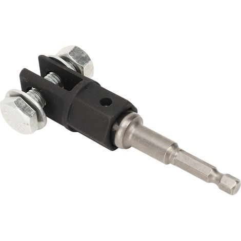 1/2-Zoll-Scherenwagenheberadapter, solide Verbindung, langlebig, zuverlässig und stabil, Scherenwagenheber-Bohrschrauberadapter für Schlagschrauber (1/5)