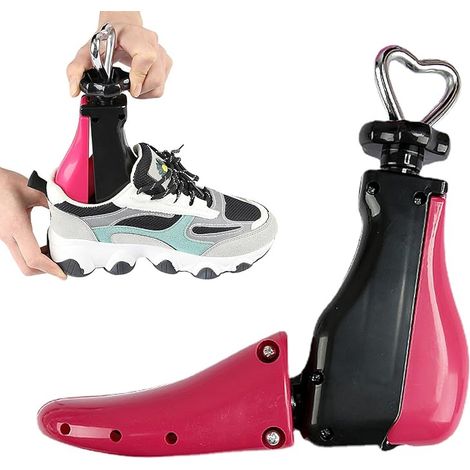 Embauchoir professionnel - Extenseur et élargisseur de chaussures 4 en 1 - Élargisseur de chaussures et de bottes ajustable, Taille unique (35-42)