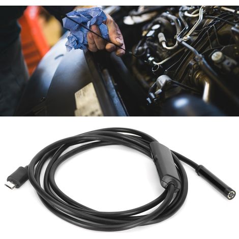 Hochauflösende 7-mm-Endoskopkamera mit 6 LEDs und progressiver Dimmfunktion für die Reparatur von Rohrleitungsmaschinen und -anlagen (7 mm – 1,5 m) (1/5)