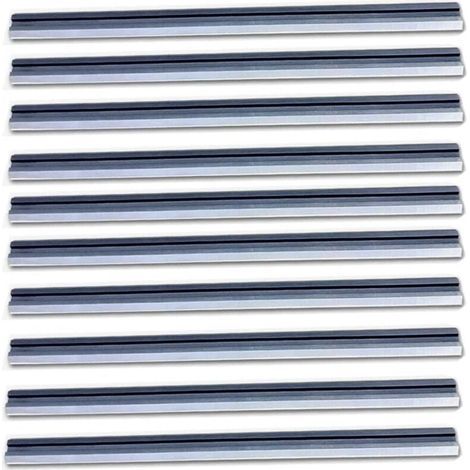 Lames de raboteuse de 3-1/4 pouces, paquet de 10 lames de raboteuse de 82 mm de remplacement pour Bosch, Makita, DeWalt, Wen 6530, Ryobi, Craftsman et autres raboteuses portables (HSS) (1/4)