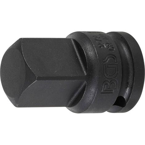 Adaptateur de Clé à Douille à Choc - Femelle 12,5 mm (1/2), Mâle 20 mm (3/4) - Acier Résistant - Adaptation - D-Work (1/5)