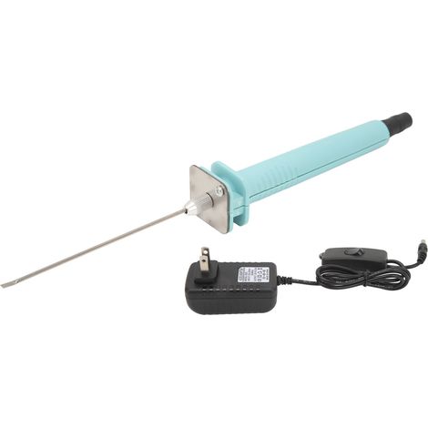 Kit de découpeur de mousse à aiguille de 10 cm, stylo électrique 6V 2,5A, couteau à main pour panneau en mousse, prise US 100-240V (1/5)