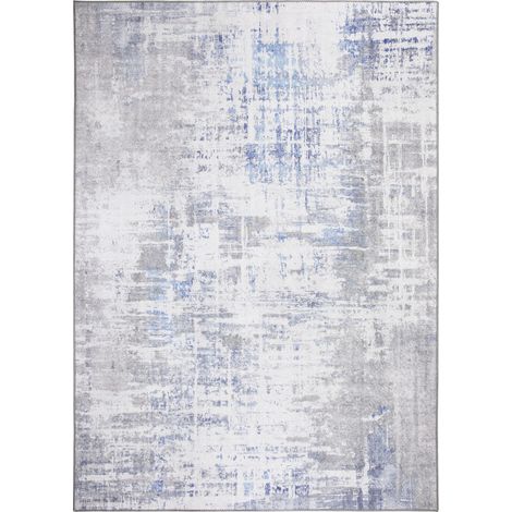 LUXOR Living Teppich Punto creme-blau, 155 x 230 cm modische Teppiche