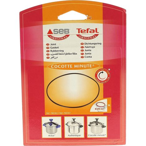 Dichtung 8l alu/inox/Farbe d=245, 790142 für Schnellkochtopf seb