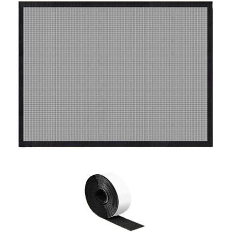 Pare-feu en maille pour cheminée ,PVC noire améliore de votre espace de vie tout en offrant une sécurité essentielle pour les enfants (29x40in/73.7 x 101.6 cm) (1/5)