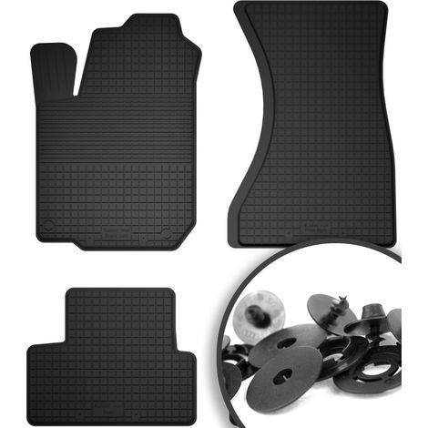Alfombrillas de goma + topes para: Audi A8 D2 sedán (1994-2002) (1/5)