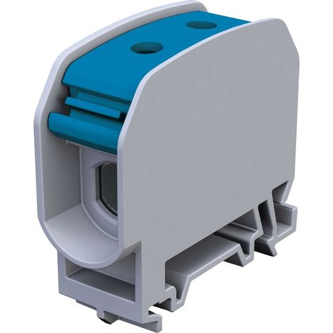Gewindeschienenverbinder STB 16 Al/Cu 87110 Simblock, blau