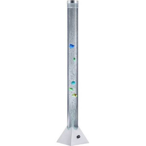 PIANTANA LED MOTION PESCI COLORATI RGB 1W H 130 CM