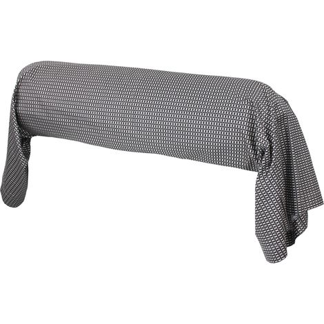 Taie de traversin satin coton ENZO 140x43 cm