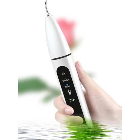 Détartreur Ultrasonique - 31000 Vibrations/Min - IPX6 Étanche - Batterie 2300 mAh - Pour Adultes - 1 Pièce (1/4)