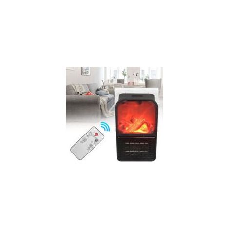 – Chauffage soufflant électrique 1000W – Télécommande – Arrêt automatique – Silencieux – Pour espaces confinés – 220-240V (1/5)
