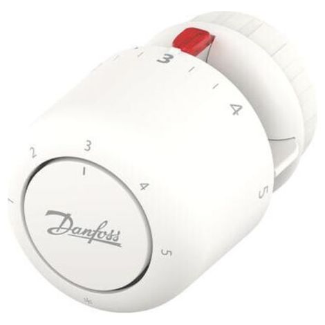 Lot de 4 têtes thermostatiques M30 x 1,5 – Plage de modulation 5 niveaux – Compatible radiateurs compacts – Fonction antigel
