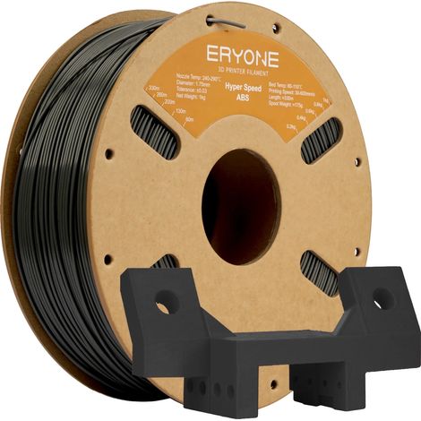 Filamento per stampante 3D, materiale ABS, prestazioni ad alta velocità, grigio (1/2)