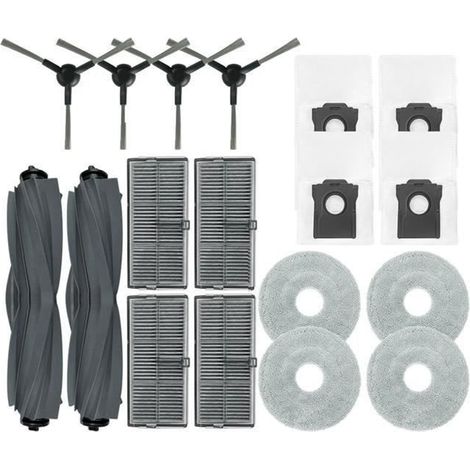 Accessoires Robot Aspirateur Dreame L10s Pro Ultra- Brosse Latérale - Filtre HEPA - Sac à Poussière (1/4)