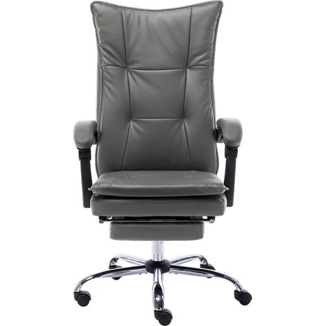 Maison Exclusive - Bürostuhl Anthrazit Kunstleder