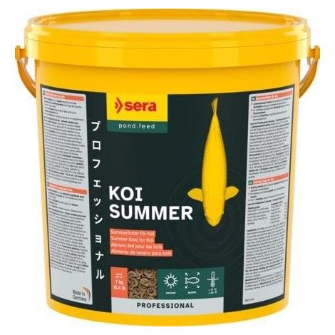 Sera Aliment complet pour carpes koi été haute qualité