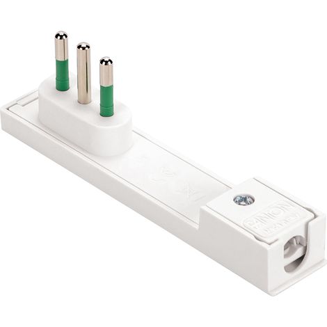 SPINA VOLANTE PIATTA 'CLOCK' 2P+T 10A  - FANTON