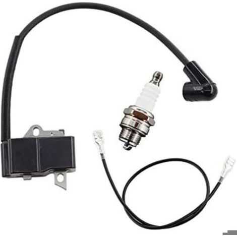 Bobine D Allumage - Pour Débroussailleuse - Compatible Husqvarna 128R 128L 128LD 125C 125L 125E 125R - Remplacement 545046701 - 1 Pièce (1/5)