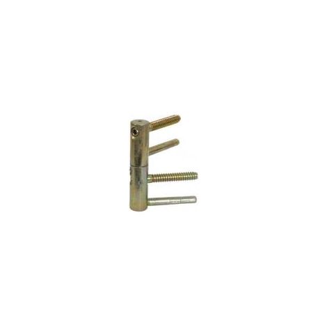 Verstellbares Einschraubscharnier, verzinkt, 16 mm – MP ZAW WK 16