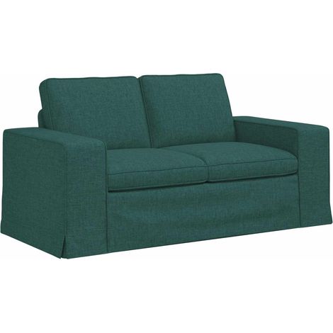 Sofa Dark Green 162 x 80 x 82 cm Fabric vidaXL (1/5)