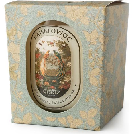 Bougie parfumée à l'orange et au patchouli, cire de soja, 165 g