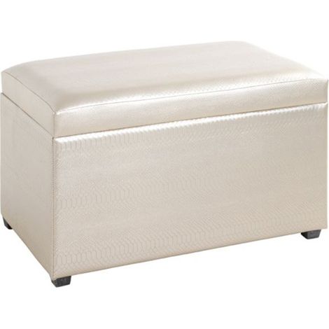 Coffre de Rangement "Hadao" 65cm Rose Gold (1/5)