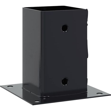 Pfostenträger Quadrat 12 Stk. 91x91mm Pulverbeschichteter Stahl vidaXL (1/5)