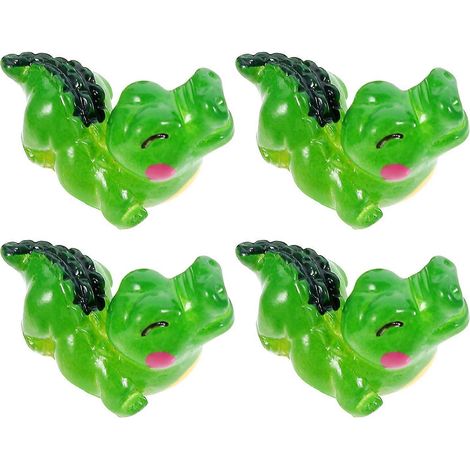 Statue miniature de crocodile en résine pour décoration de bonsaï (lot de 16) (1/5)