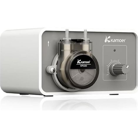 Petite pompe péristaltique 12 V avec faible débit 25-150 ml/min Vitesse réglable Pompe de dosage de liquide pour laboratoire usine maison avec adaptateur d'alimentation (1/5)