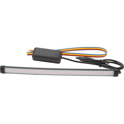 12V Rücklichtleiste mit Brems- und Fahrlicht, durchlaufendem gelben und roten Brems- und Blinklicht für Auto, Motorrad und Elektrofahrzeug, 20 cm / 7,9 Zoll (1/5)