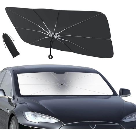 Protection solaire pour pare-brise de voiture - Pare- à rouleau (1/5)
