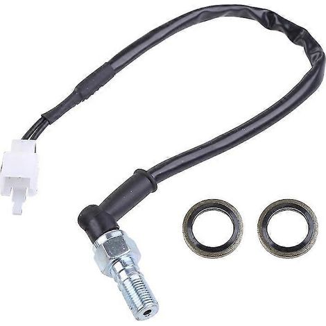Contacteur de feu stop de moto à vis banjo M10 x 1,25 ou M10 x 1,00 (1/2)