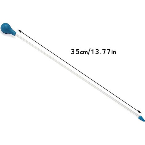 Nourrisseur pour coraux SPS HPS long 35 cm en acrylique et silicone engrais liquide aquarium marin poissons coraux 1 pièce (1/3)