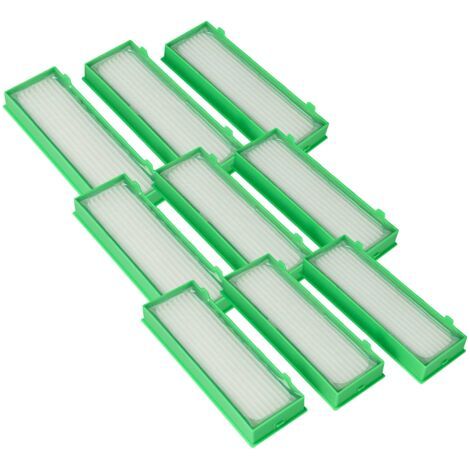 vhbw Lot de 9x filtres compatible avec Vorwerk Kobold VR-300, VR300, VR-200, VR200 aspirateur - Filtre HEPA contre les allergies (1/4)