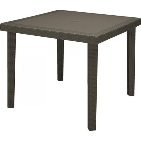 TAVOLO BOHEME 90X90 - GRANDSOLEIL Colore: Moka