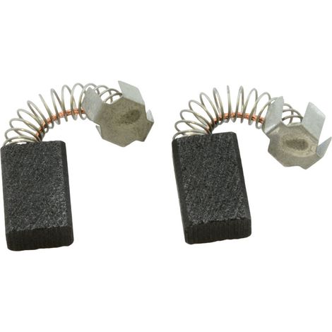 Balais de Charbon pour Makita Scie JR3010 - 6x10x15mm - Remplace CB-117 (1/2)