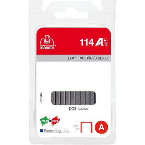 Maestri cf da 720 pz di punti metallici per spillatrici punte puntine chiodini (1/2)