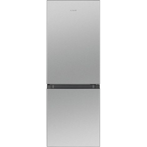 Réfrigérateur 175L inox – Congélateur 53L 4 étoiles – Dégivrage manuel – Lumière LED – Dimensions 143x49,5x56 cm – Bomann