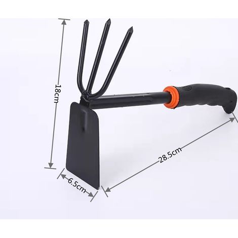 Binette de jardin multifonction en acier au carbone – Outil
