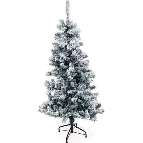 Galileo Casa 2197016 Sestriere Albero di Natale Artificiale Effetto Neve PVC 350 Rami 150 cm colore Verde (1/2)