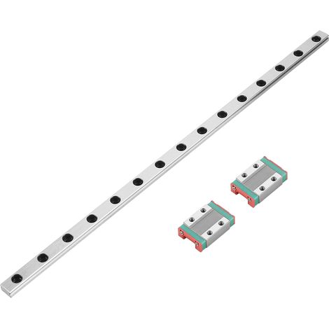 MGN9B 300mm Linear Guide Rail 9mm Width with 2pcs MGN9B Rail Block