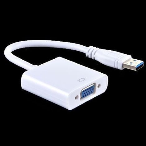 Adaptateur USB 3.0 vers VGA pour affichage multi-écrans - Compatible Windows 7/8 (1/3)