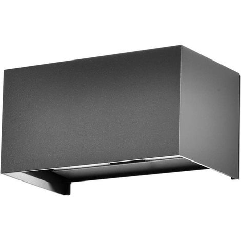 Aplique LED V-TAC 24W 110LM/W Doble Haz Ajustable Gris Blanco Natural IP65