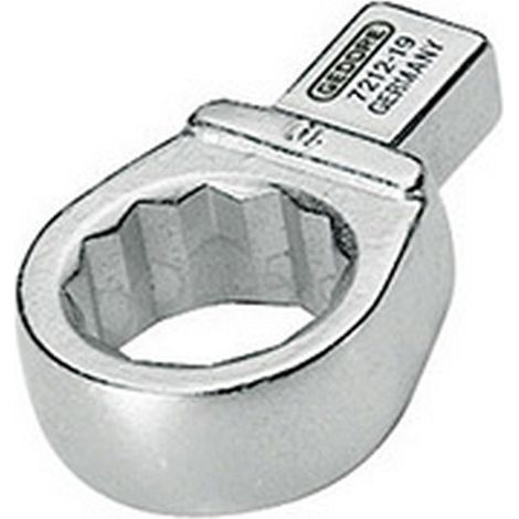 Gedore herramienta de anillo 7218-24 ancho de llave 24 mm 14 x 18 mm - 7694280 (1/2)
